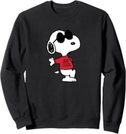 com Peanuts - Snoopy Joe Cool Sweatshirt Clothing Shoes amp Jewelry at Amazon